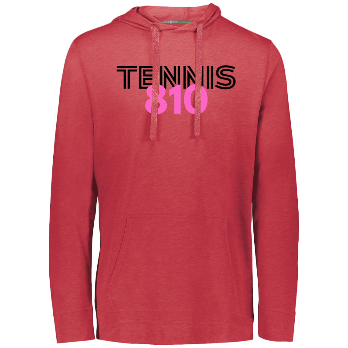 Tennis 810/USTA Double Logo Eco Triblend Lightweight Hoodie