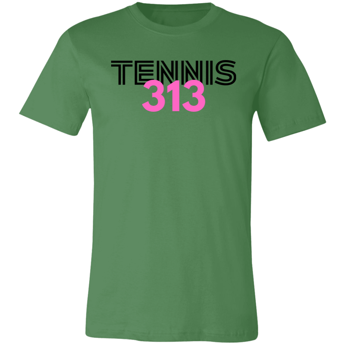Tennis 313/USTA Double Logo Unisex Jersey Tee