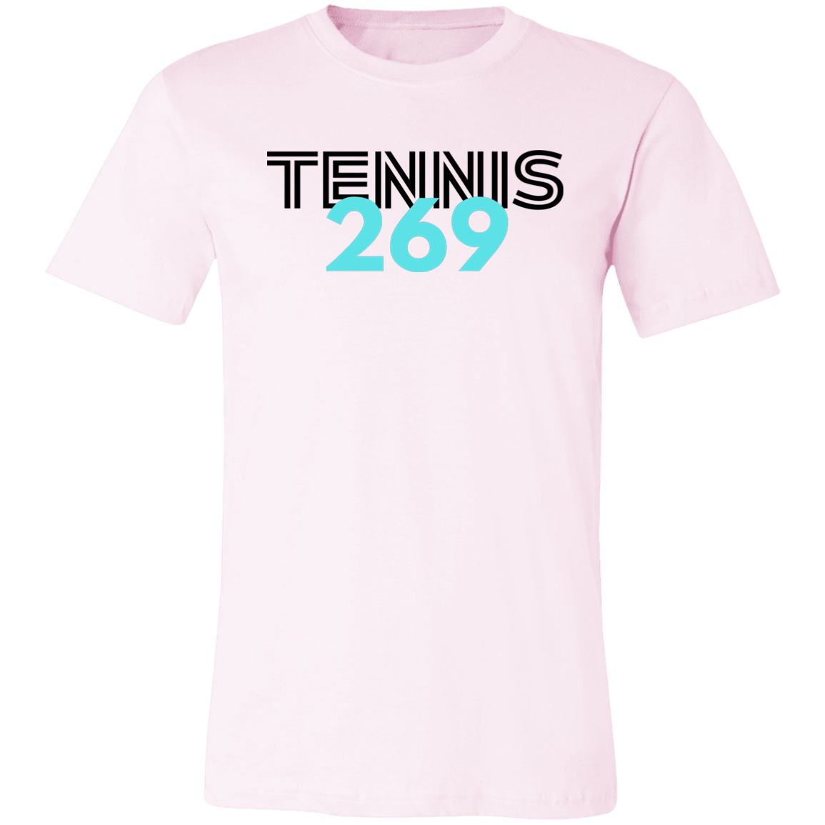 Tennis 269 Unisex Jersey Tee (USTA Western Michigan logo on back)