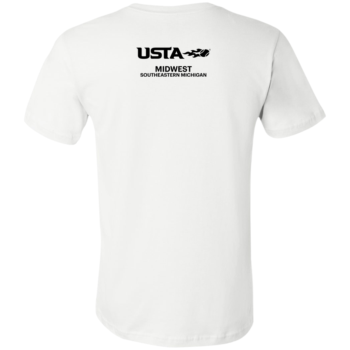 Tennis 313/USTA double Logo Unisex Jersey Tee