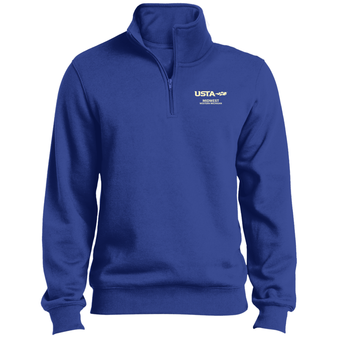 USTA Western Michigan 1/4 Zip Sweatshirt