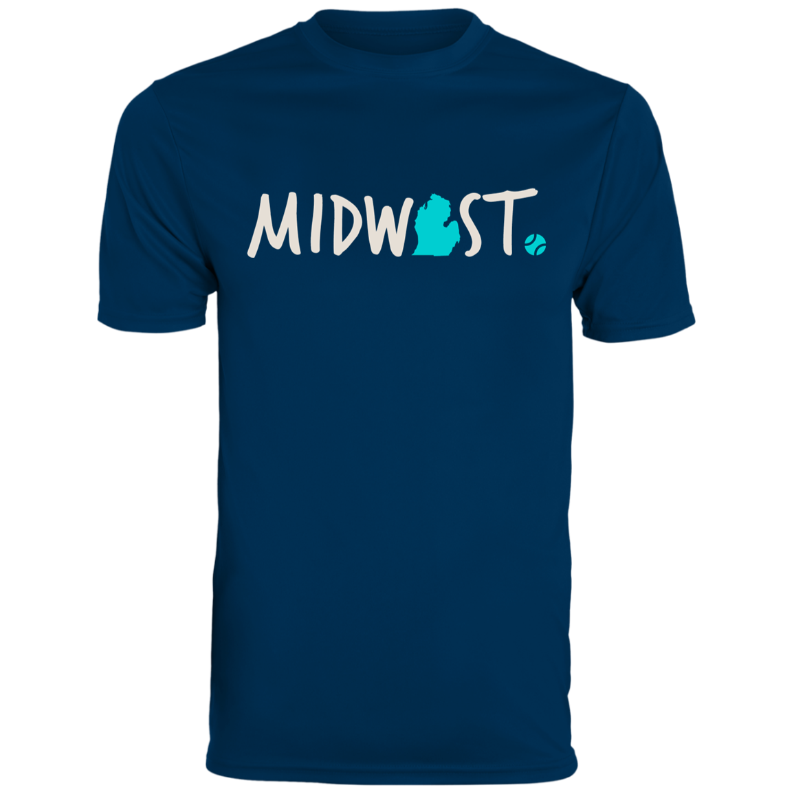 Midwest Mitten Tennis Men's Moisture-Wicking Tee