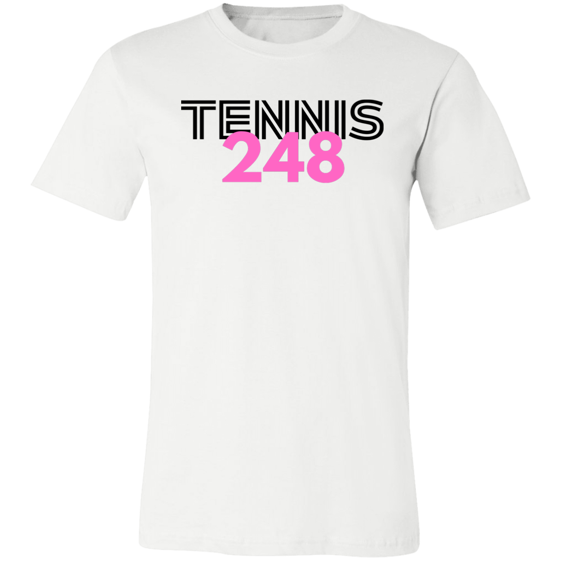 Tennis 248/USTA Double Logo Unisex Jersey Tee