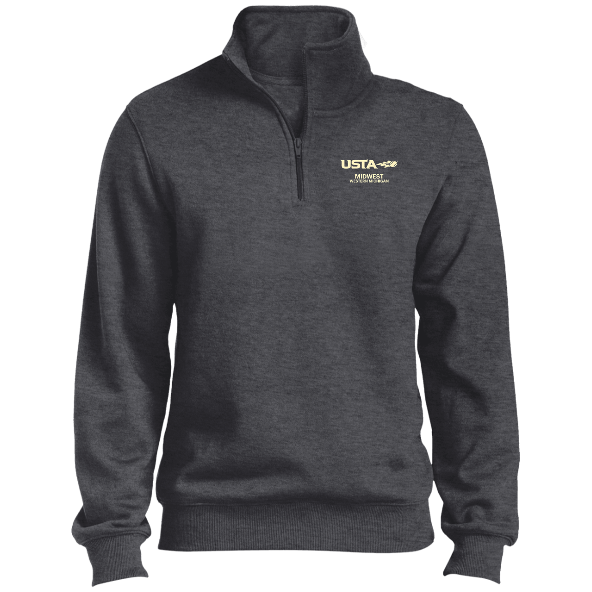 USTA Western Michigan 1/4 Zip Sweatshirt