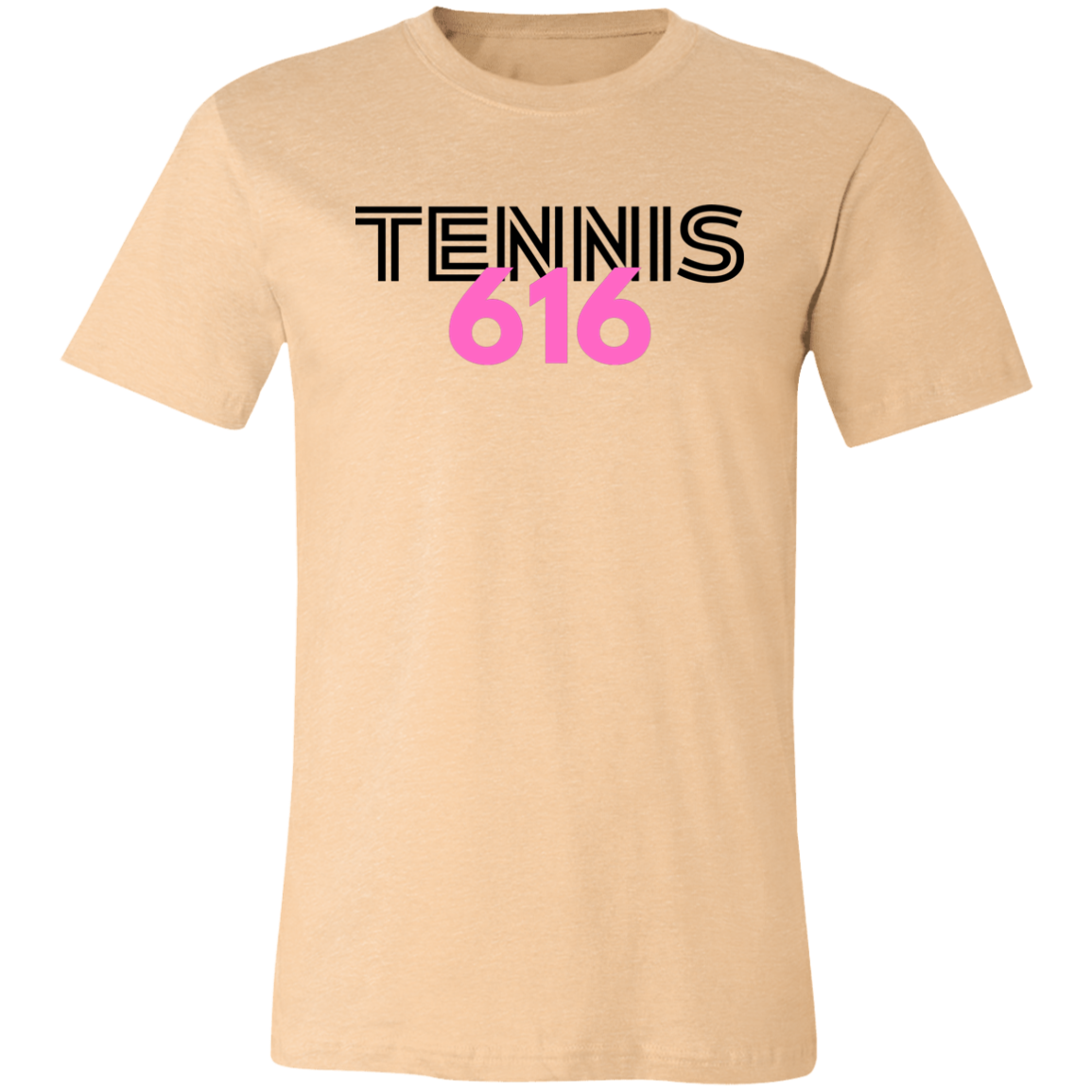 Tennis 616/USTA Double Logo Unisex Jersey Tee