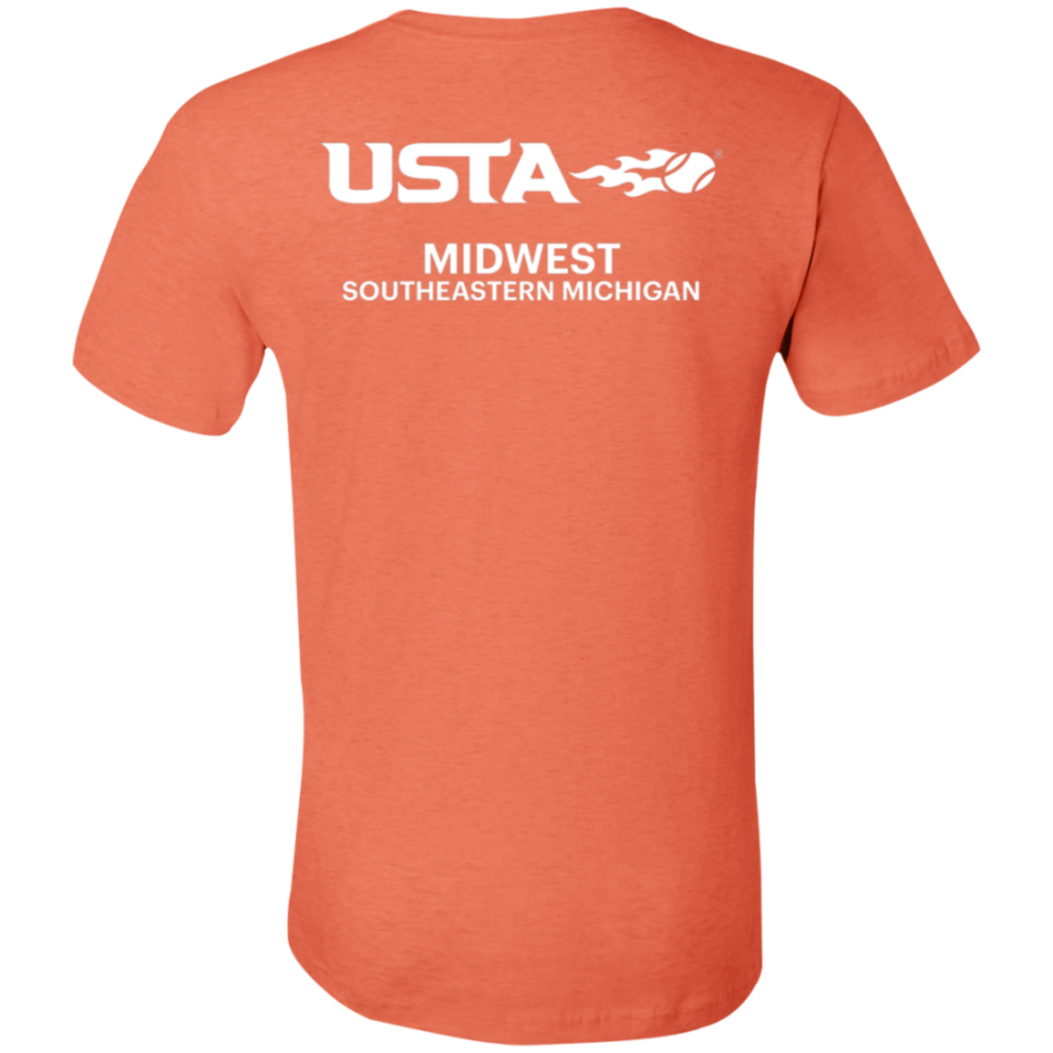 USTA/League Captain Double Logo Unisex Jersey Tee