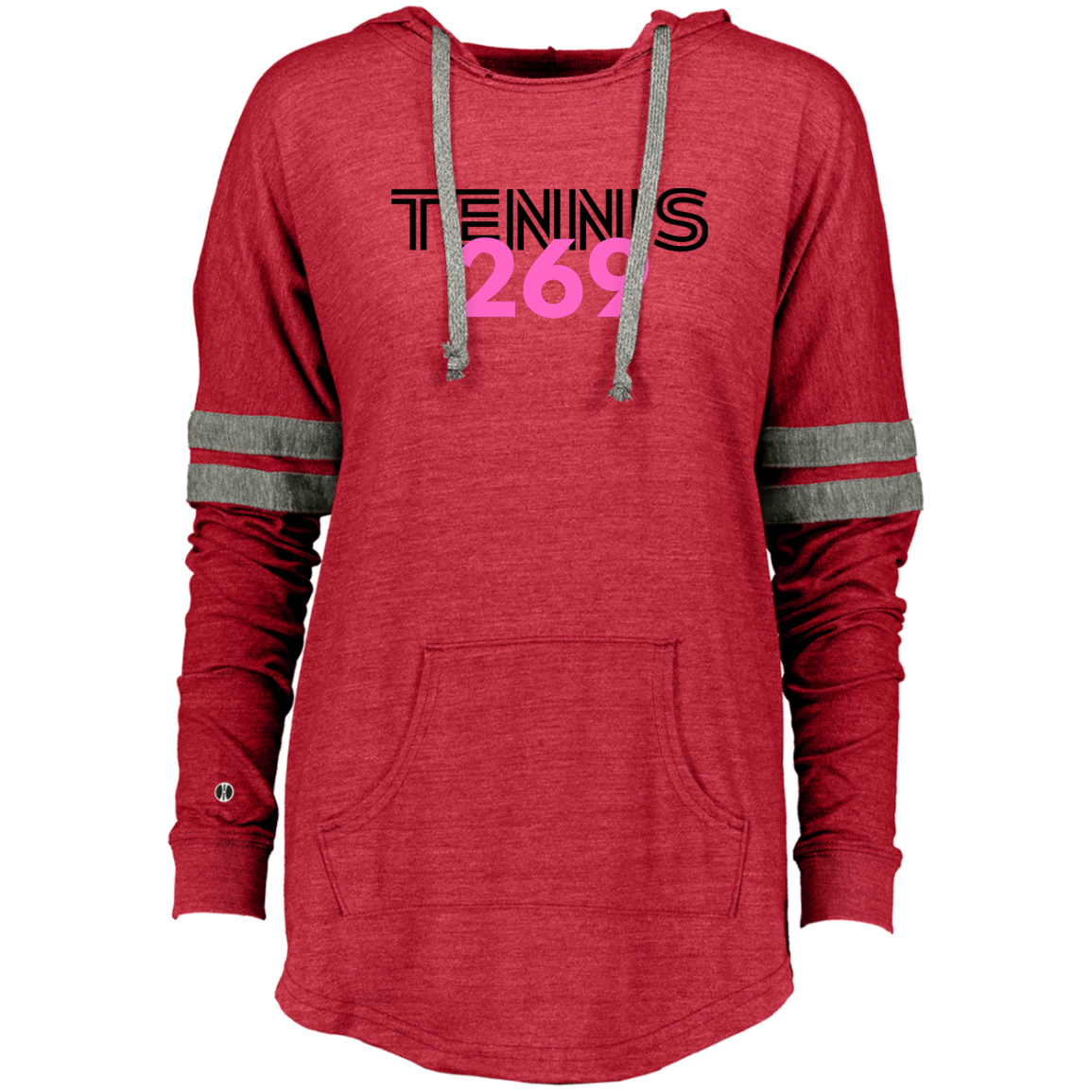 Tennis 269 Ladies Hooded Low Key Pullover