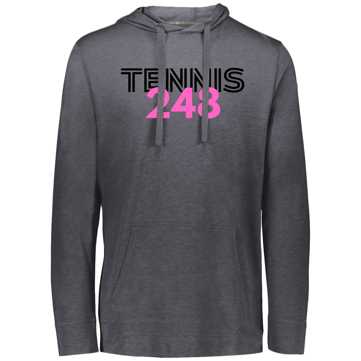 Tennis 248/USTA Double Logo Eco Triblend Lightweight Hoodie