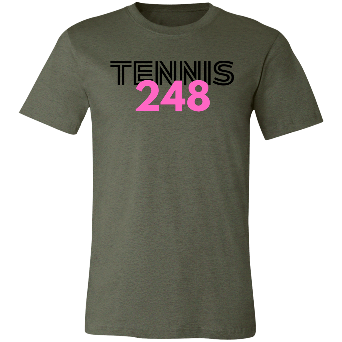Tennis 248/USTA Double Logo Unisex Jersey Tee