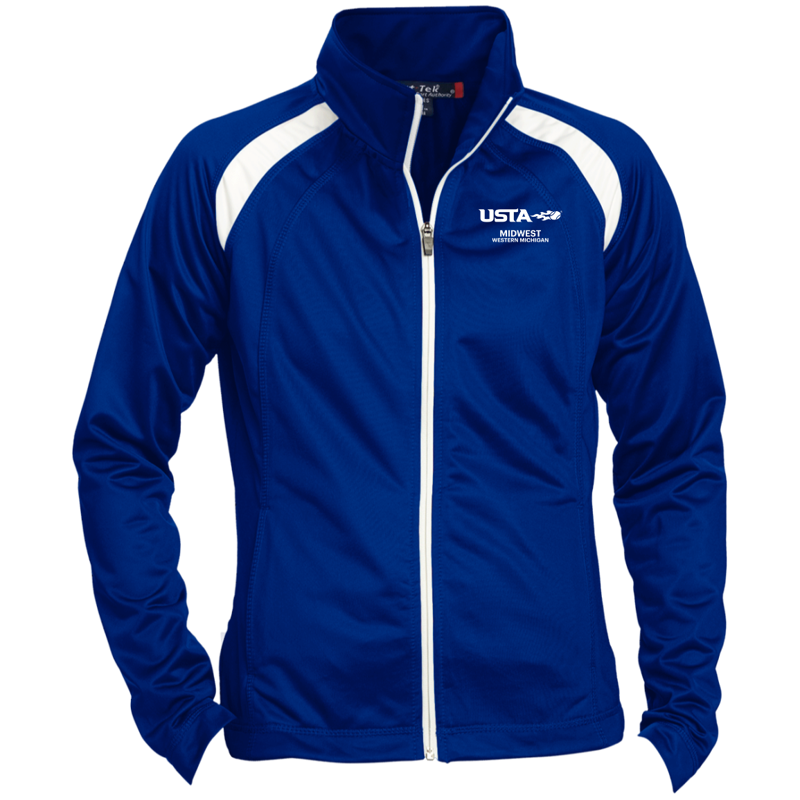 USTA Western Michigan Ladies' Raglan Sleeve Warmup Jacket