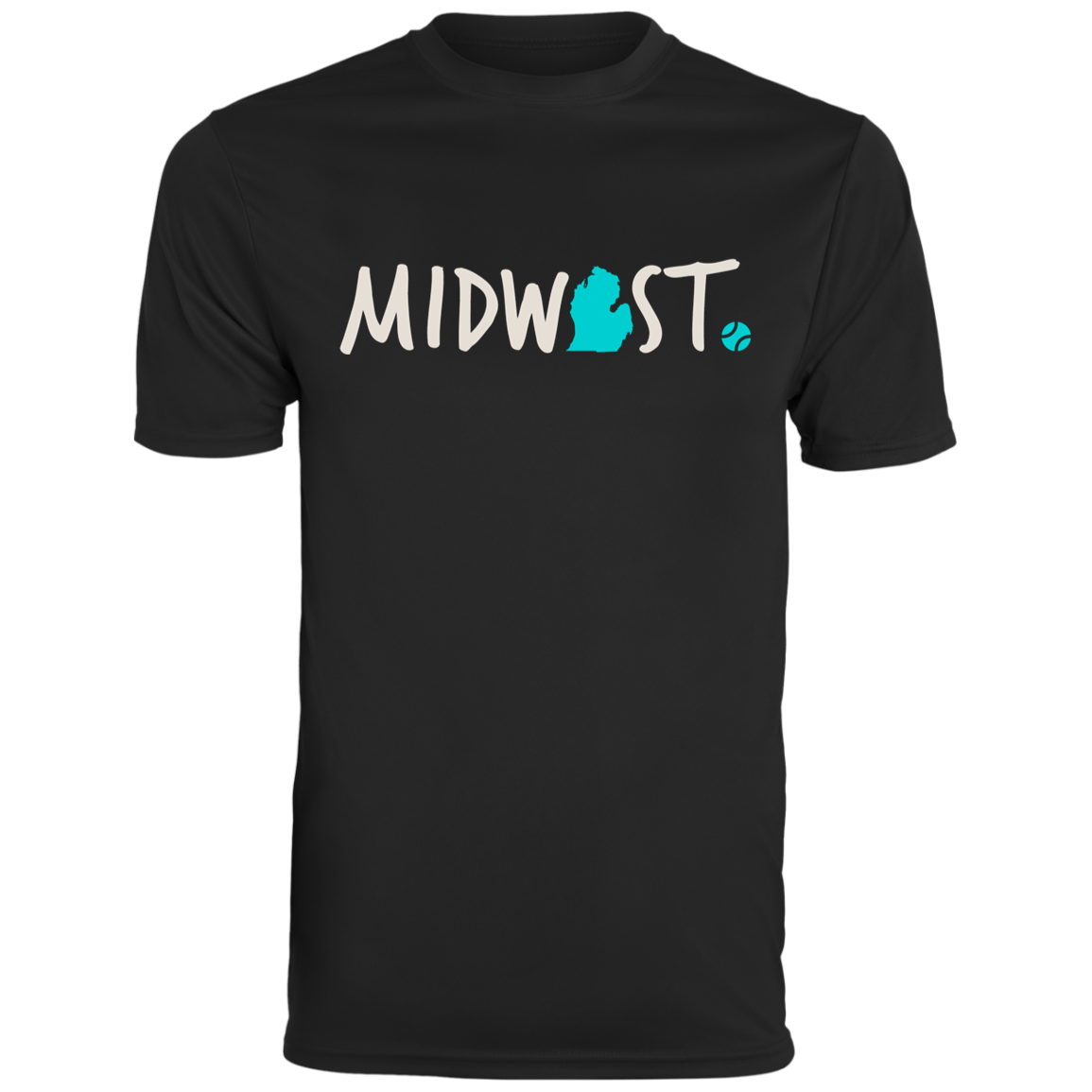 Midwest Mitten Tennis Men's Moisture-Wicking Tee