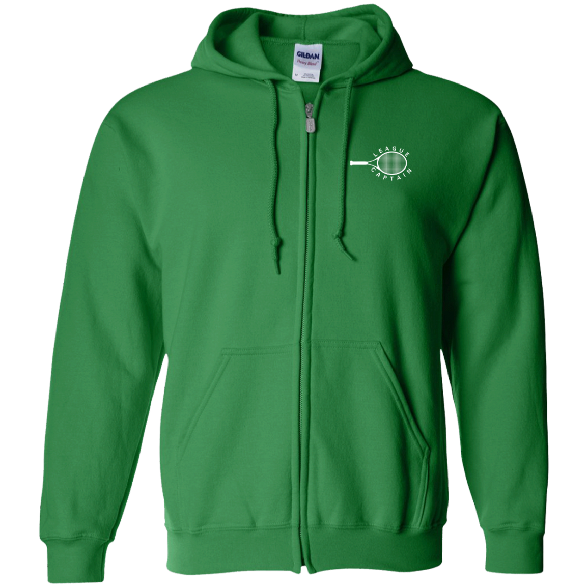League Captain Zip Up Unisex Hoodie