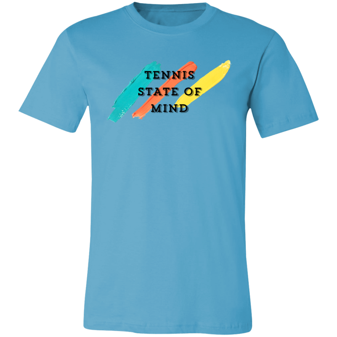 Double Logo Tennis State of Mind/USTA Unisex Jersey Tee