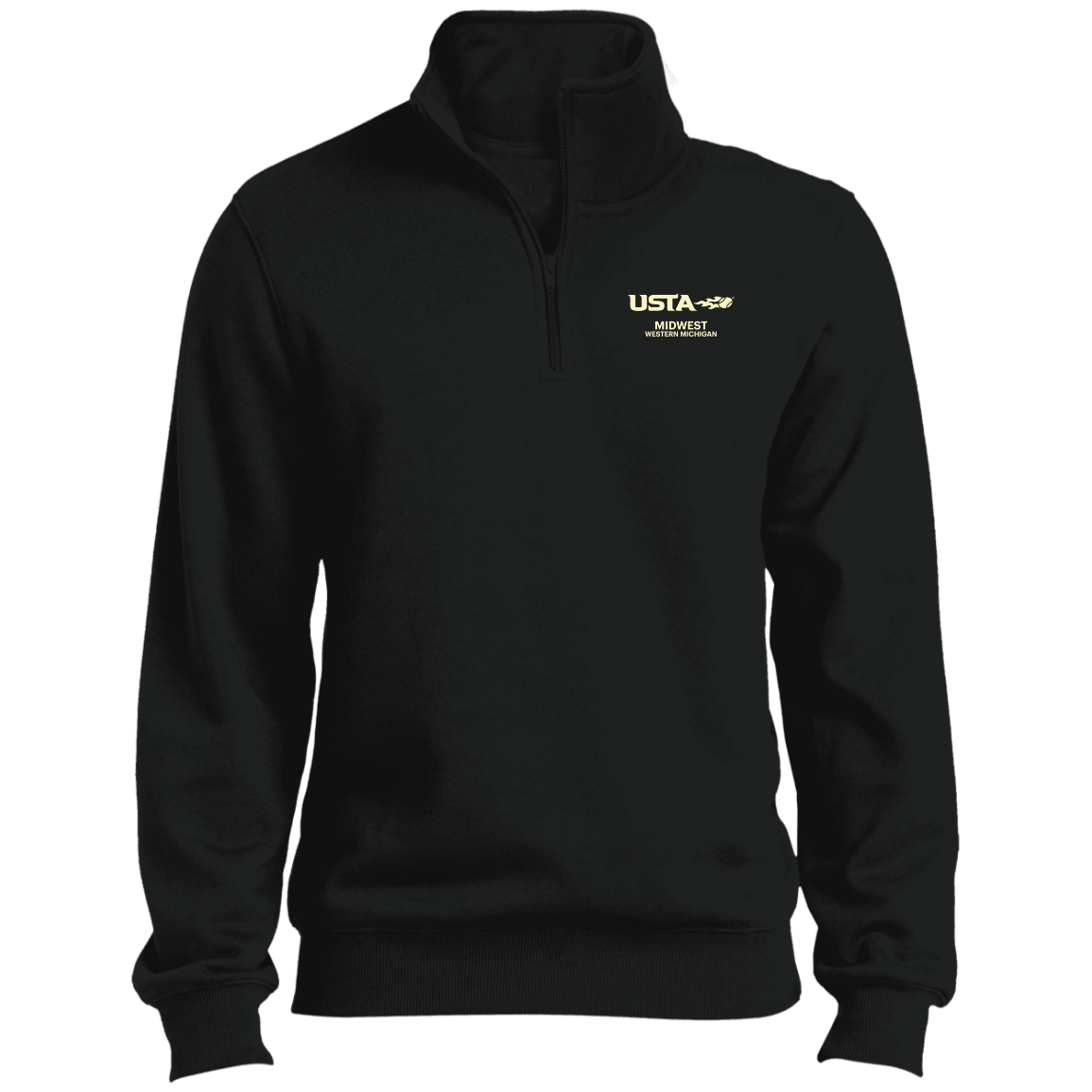 USTA Western Michigan 1/4 Zip Sweatshirt