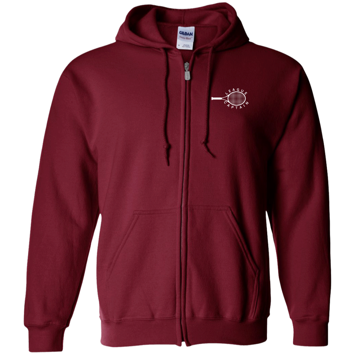 League Captain Zip Up Unisex Hoodie