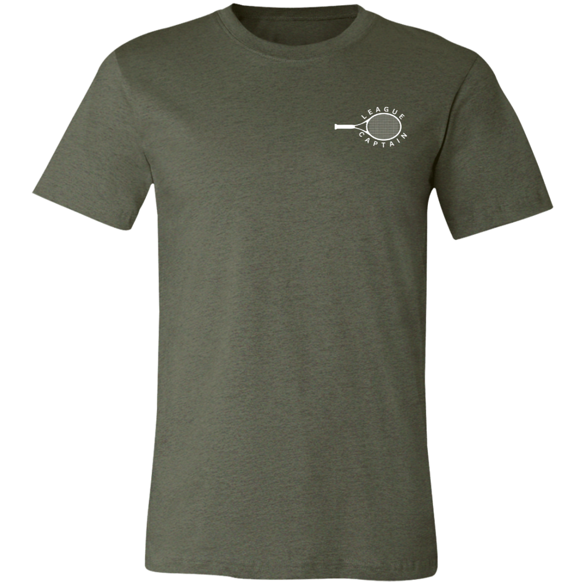 USTA/League Captain Double Logo Unisex Jersey Tee