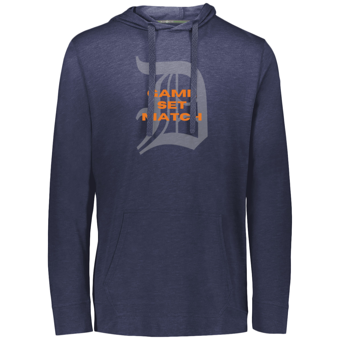 Game Set Match D Eco Triblend Lightweight Hoodie