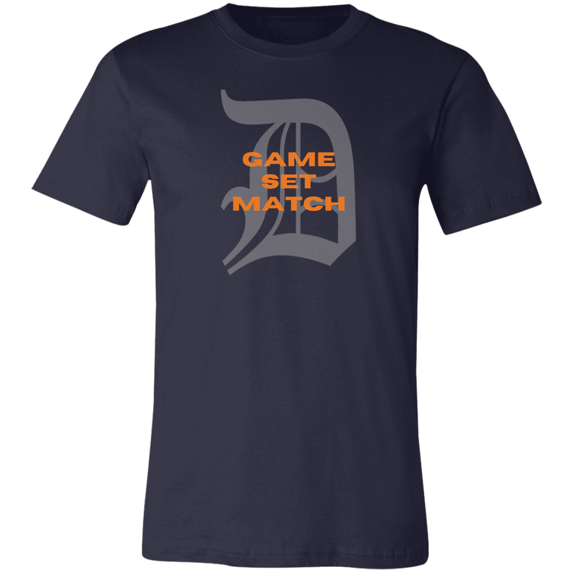 Game Set Match D Unisex JerseyTee