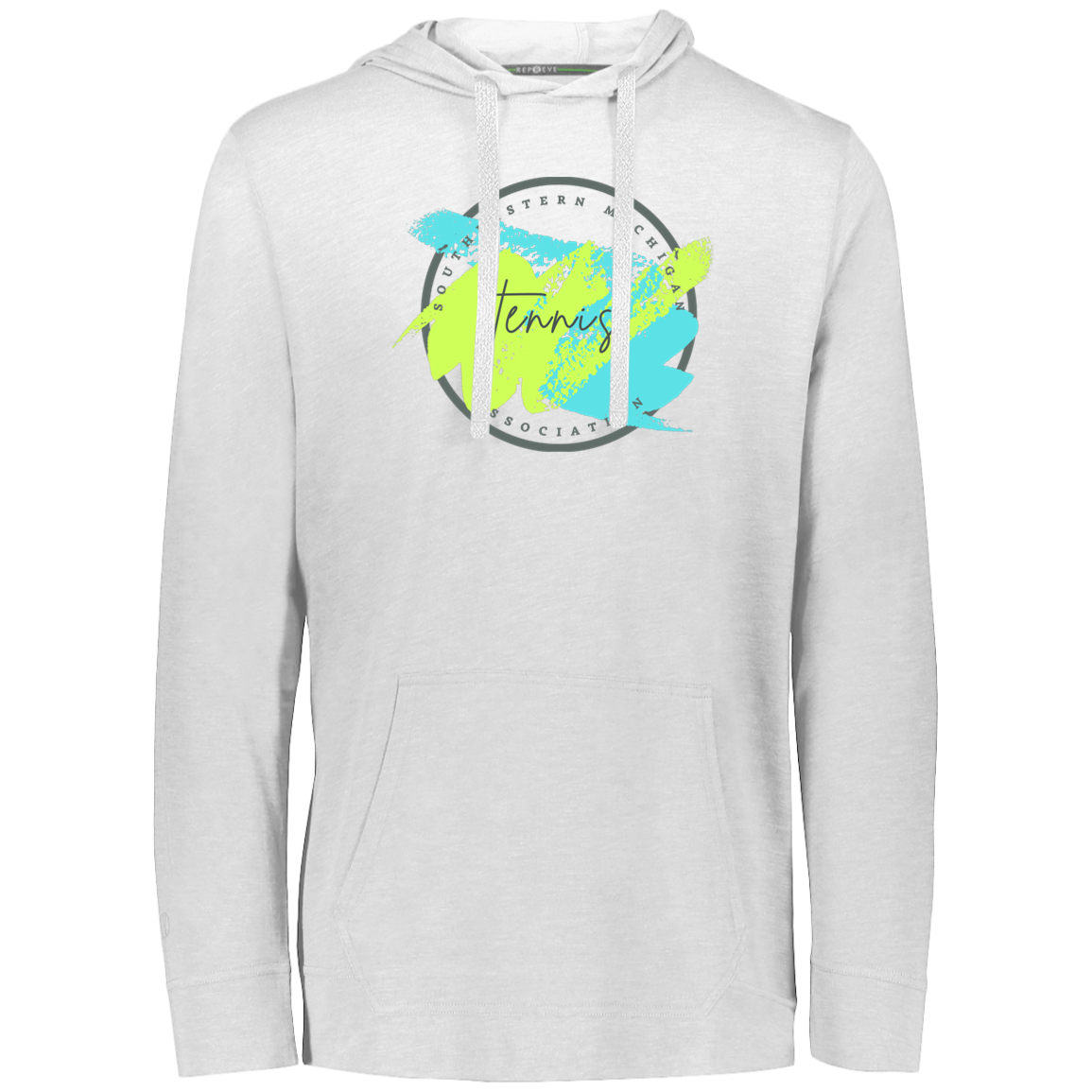 SEMTA Warhol/USTA Double Logo Eco Triblend Lightweight Hoodie