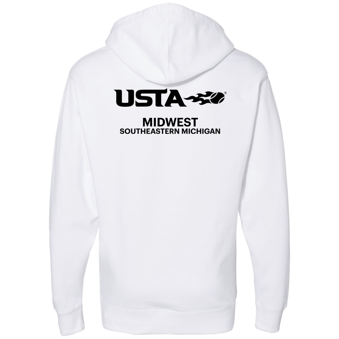 SEMTA Warhol/USTA Double Logo Midweight Hoodie