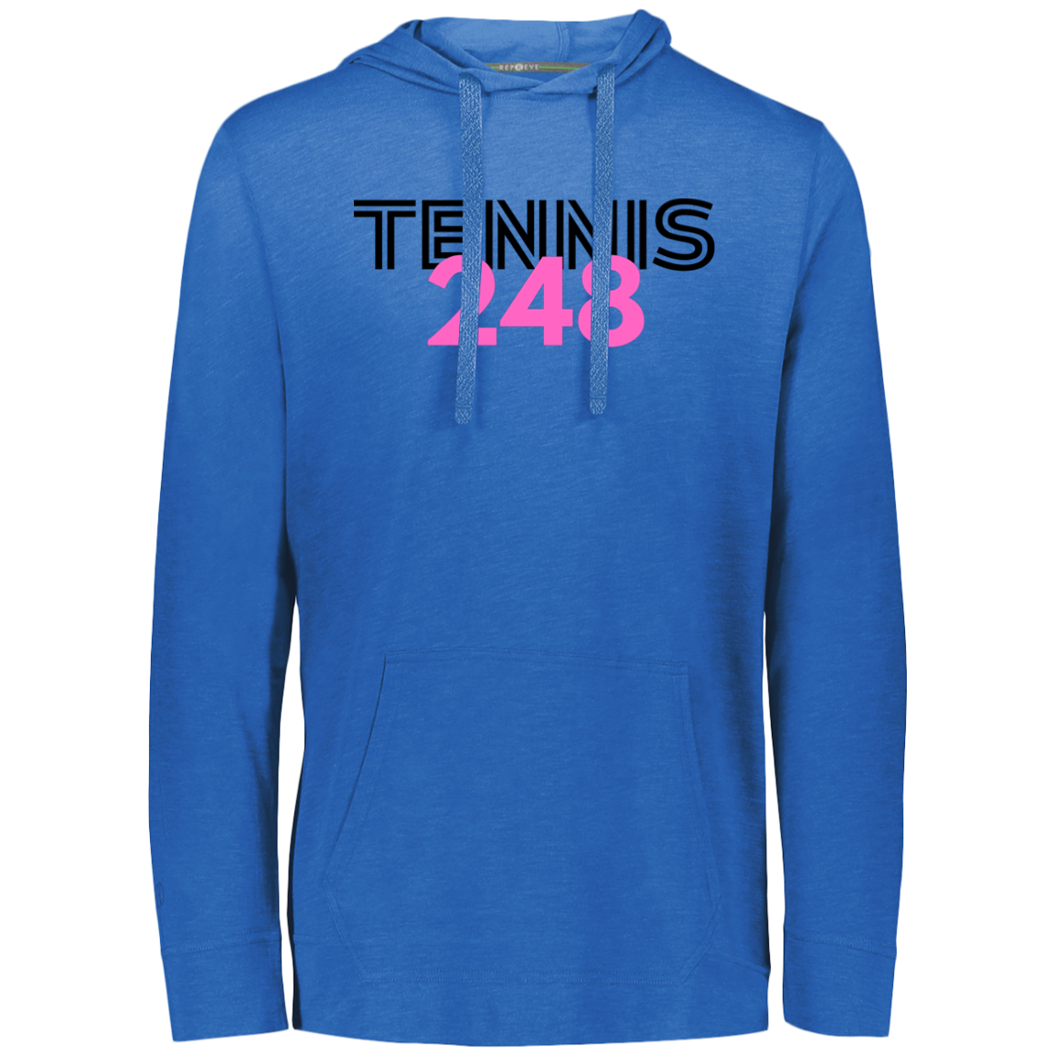 Tennis 248/USTA Double Logo Eco Triblend Lightweight Hoodie
