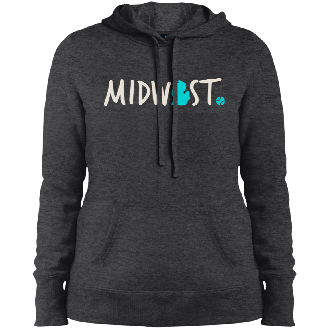 Midwest Mitten Tennis Ladies' Pullover Hoodie