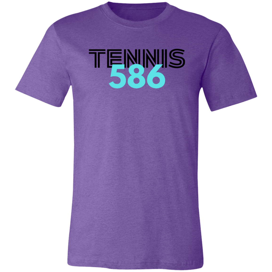 Tennis 586/USTA Double Logo Unisex Jersey Tee