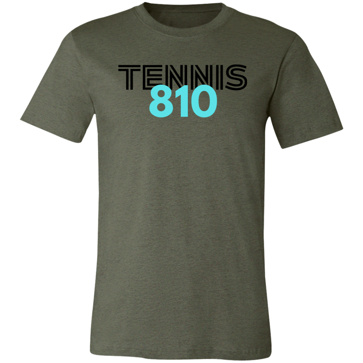 Tennis 810/USTA Double Logo Unisex Jersey Tee