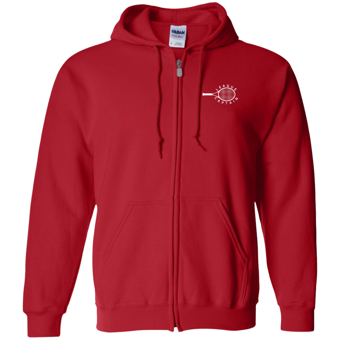 League Captain Zip Up Unisex Hoodie