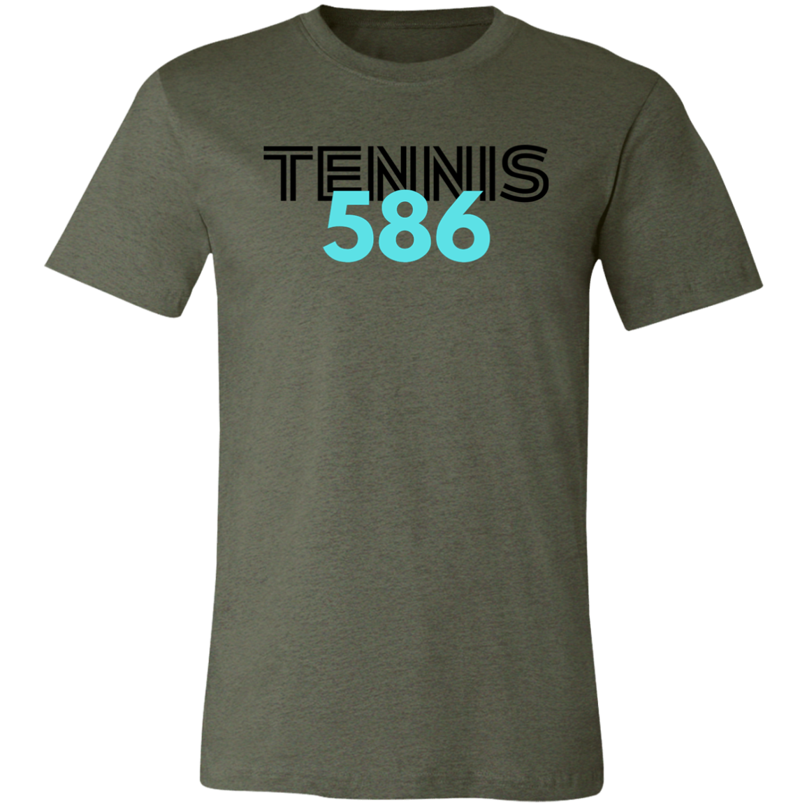 Tennis 586/USTA Double Logo Unisex Jersey Tee
