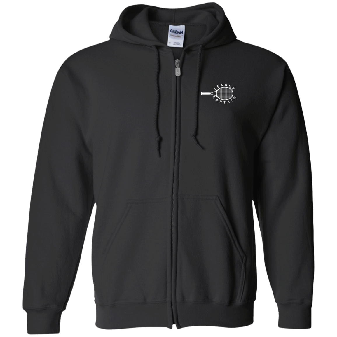 League Captain Zip Up Unisex Hoodie