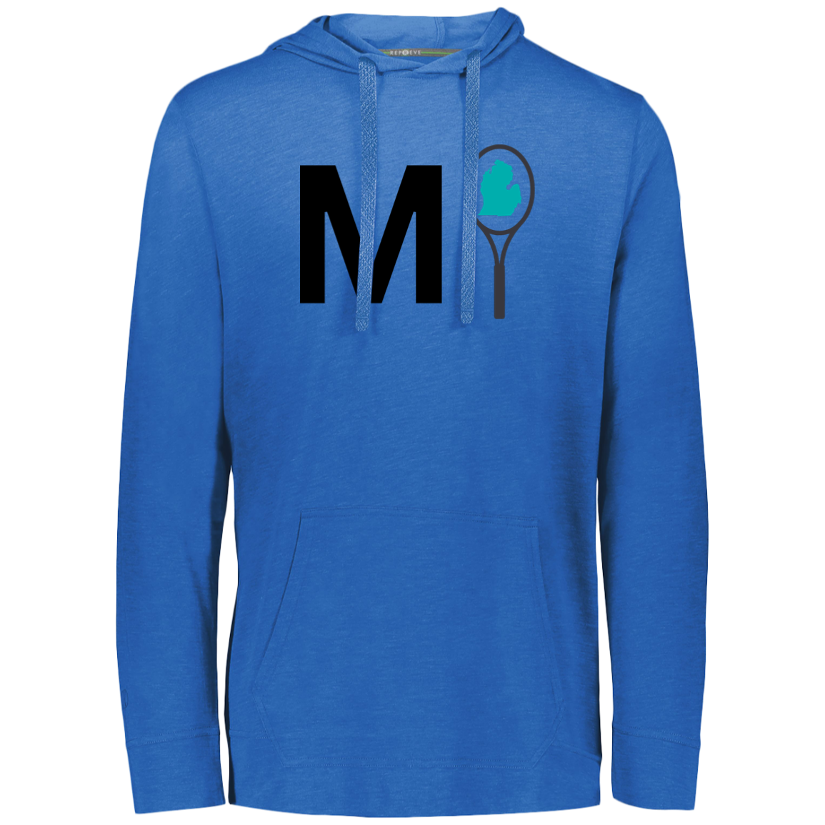 Michigan Racquets Eco Triblend Lightweight Hoodie
