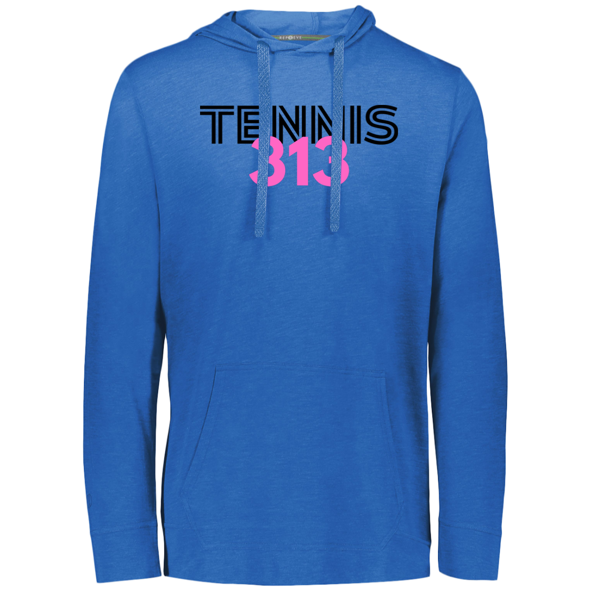 Tennis 313/USTA Double Logo Eco Triblend Lightweight Hoodie