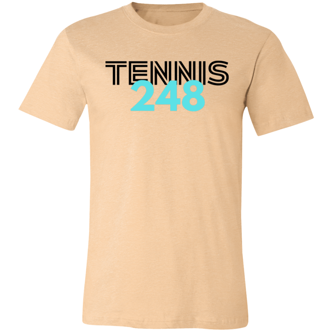 Tennis 248/USTA Double Logo Unisex Jersey Tee