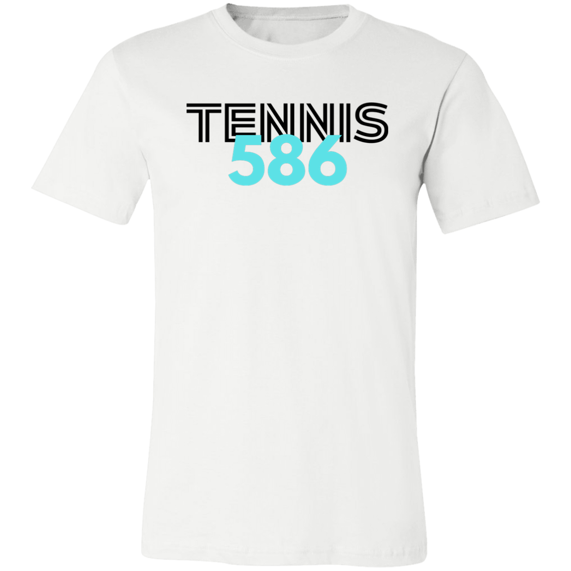 Tennis 586/USTA Double Logo Unisex Jersey Tee