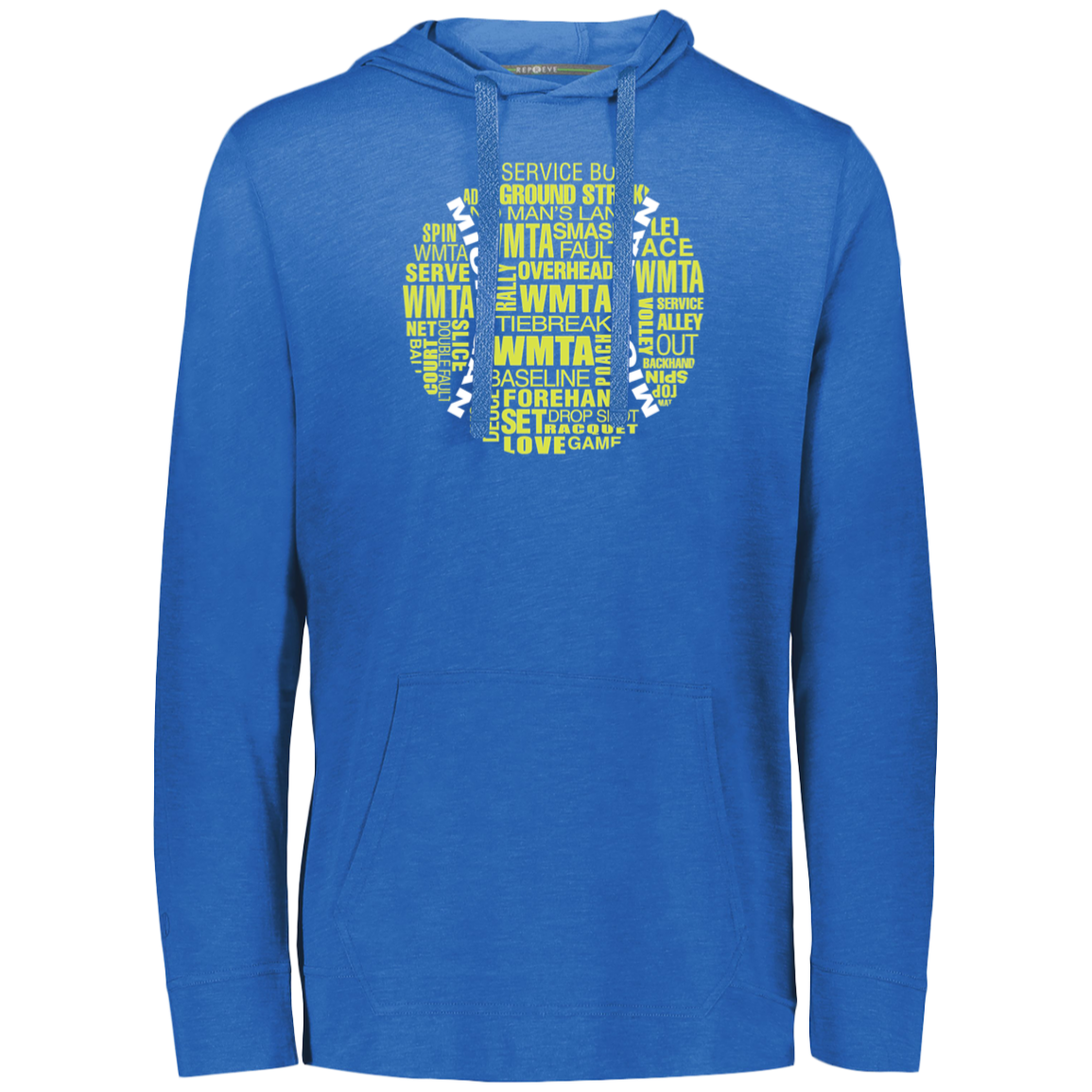 WMTA Classic Tennis Ball Lightweight Eco-Hoodie