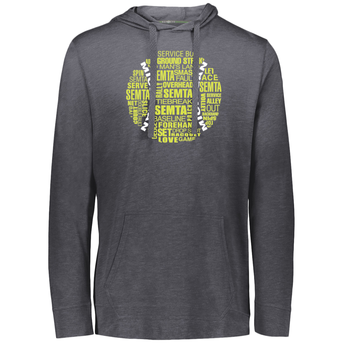SEMTA Tennis Ball Lightweight Eco-Hoodie