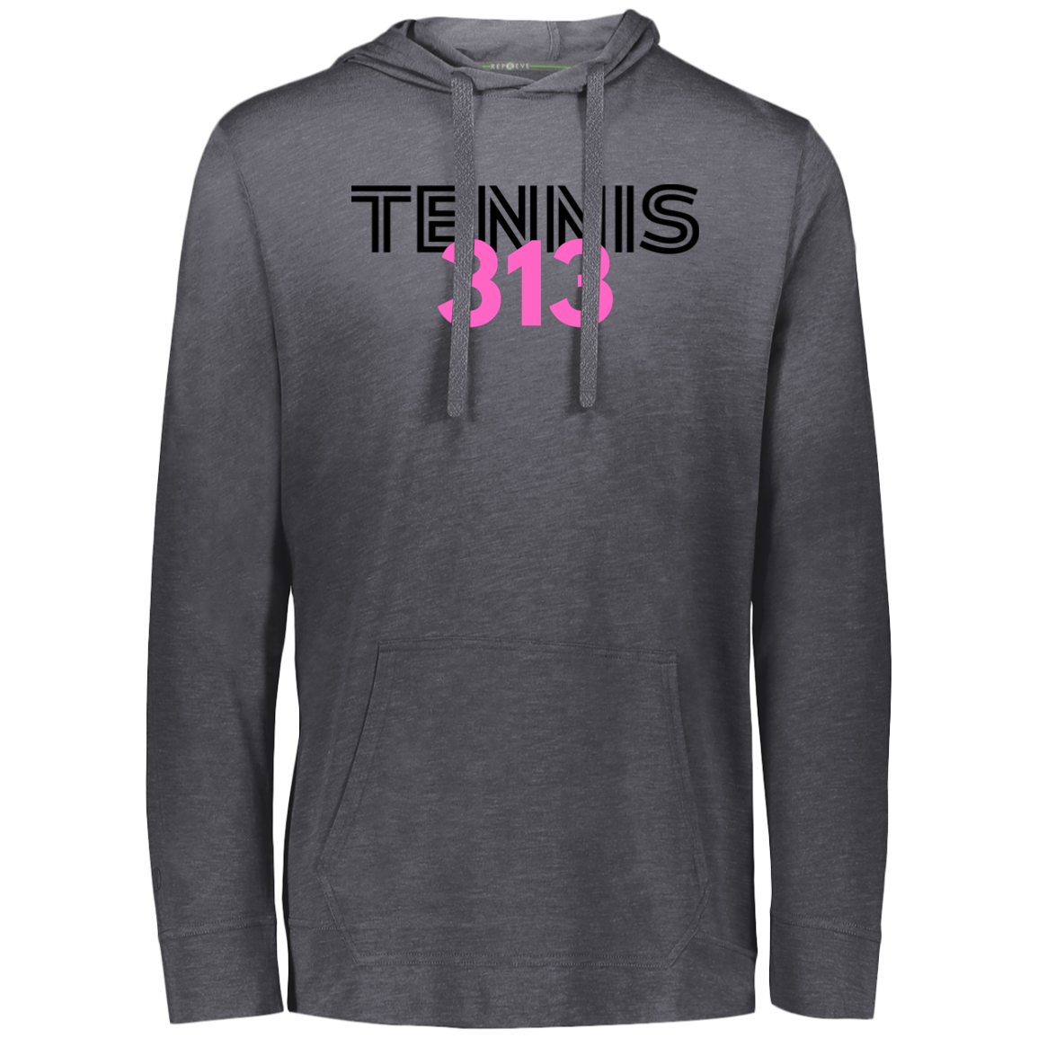 Tennis 313/USTA Double Logo Eco Triblend Lightweight Hoodie