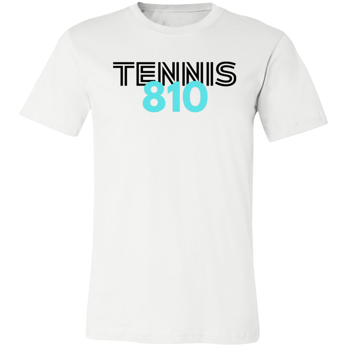 Tennis 810/USTA Double Logo Unisex Jersey Tee