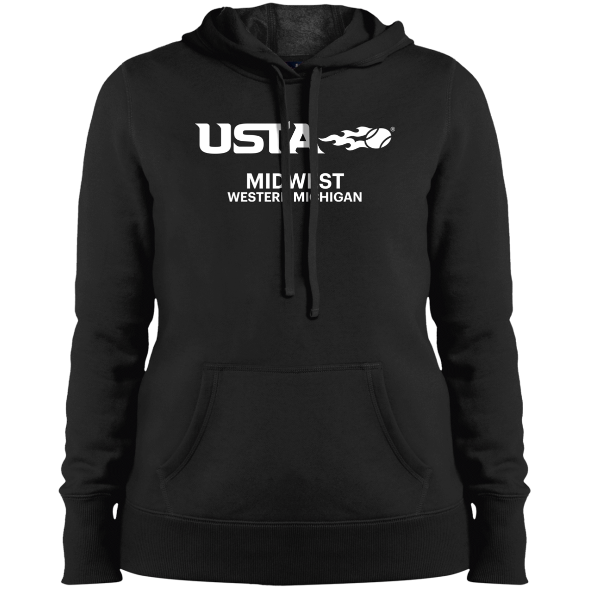 USTA Western Michigan Ladies' Pullover Hoodie