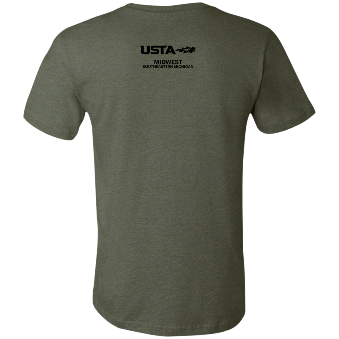 Tennis 810/USTA Double Logo Unisex Jersey Tee