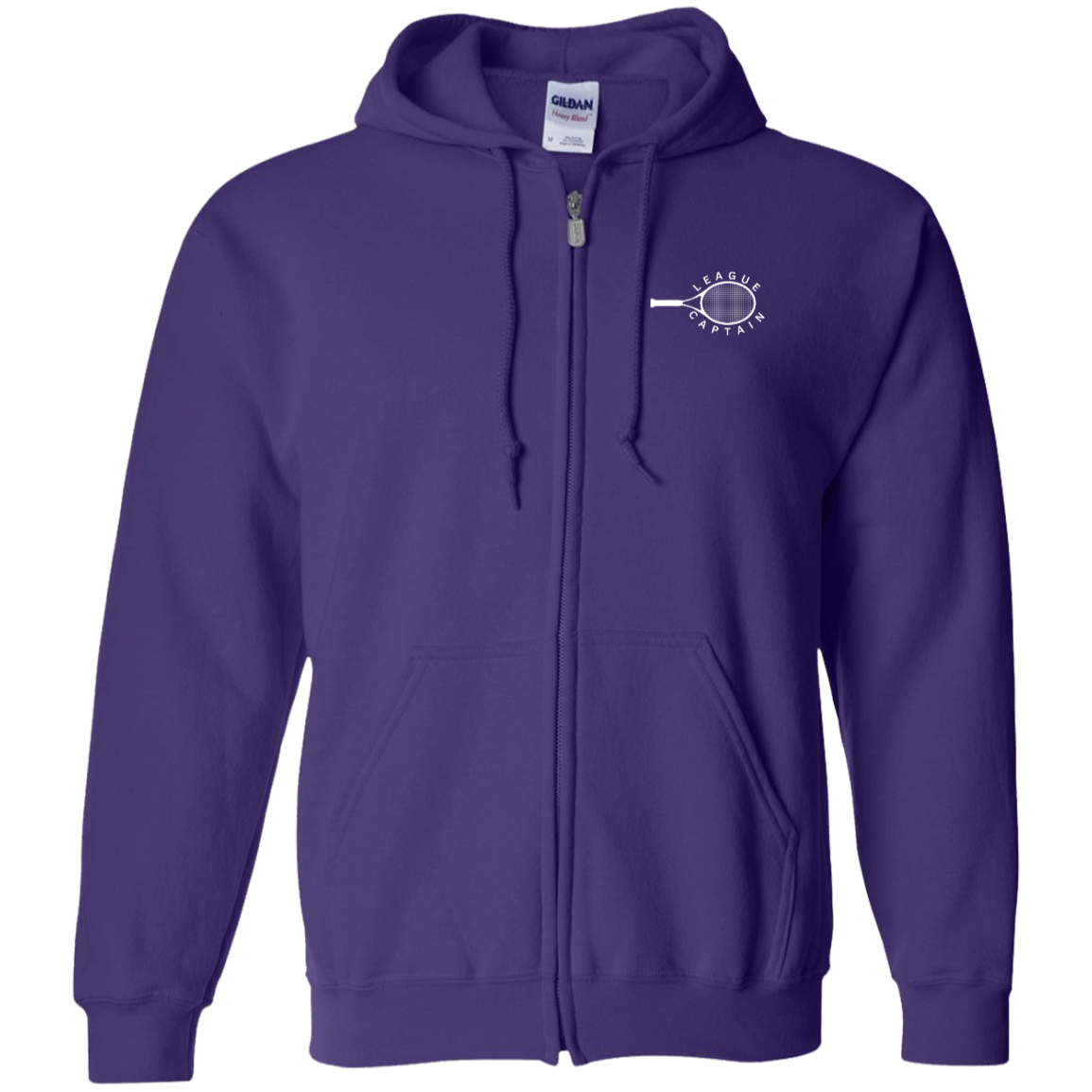 League Captain Zip Up Unisex Hoodie