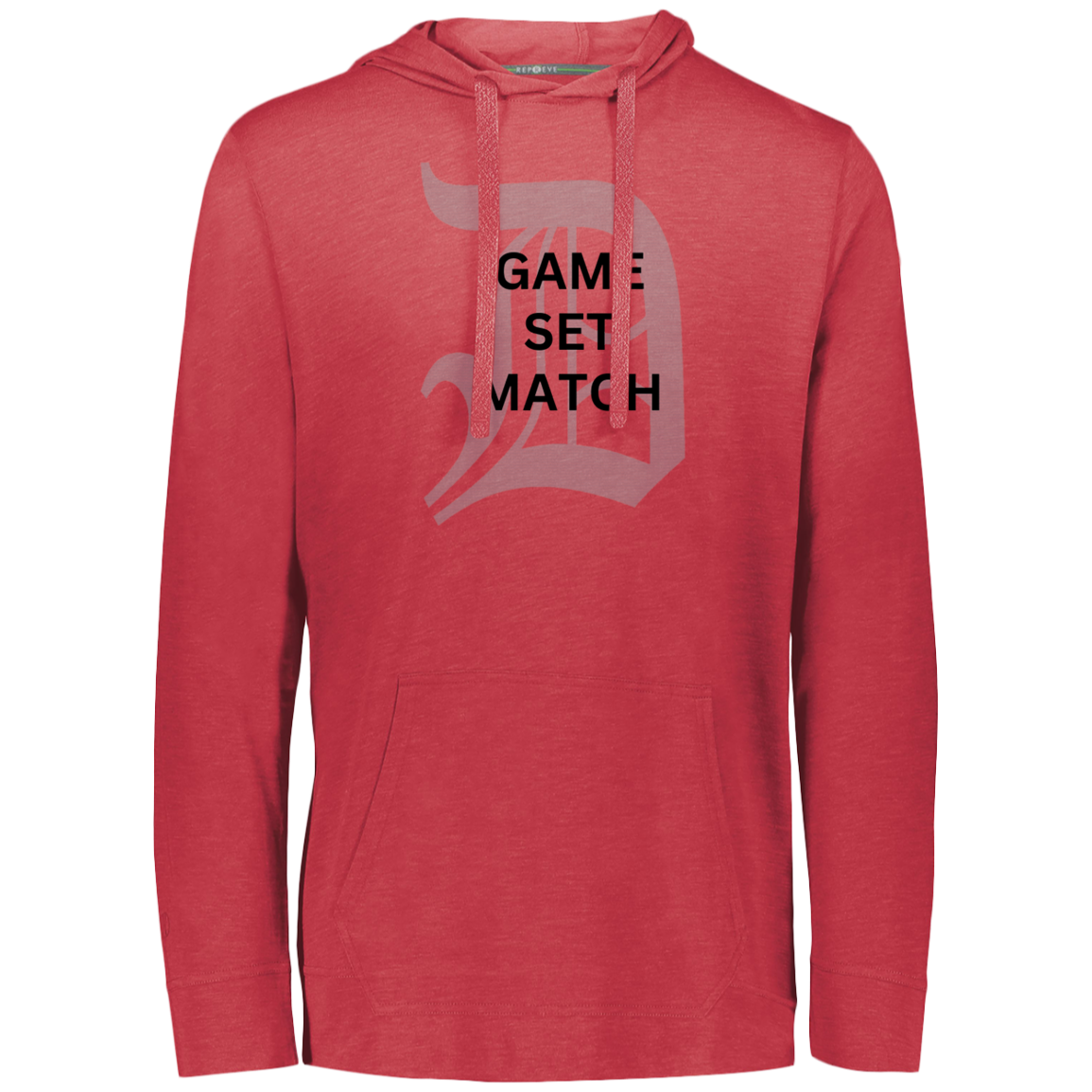 Game Set Match D Eco Triblend Lightweight Hoodie