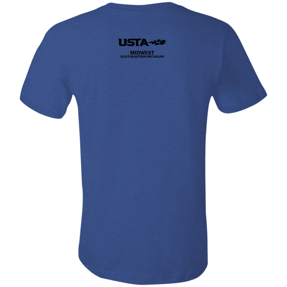 Tennis 313/USTA Double Logo Unisex Jersey Tee