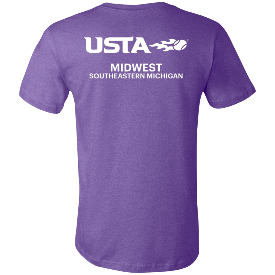 USTA/League Captain Double Logo Unisex Jersey Tee