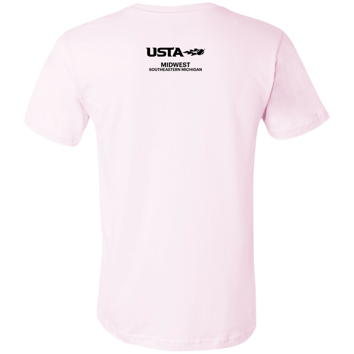 Tennis 810/USTA Double Logo Unisex Jersey Tee