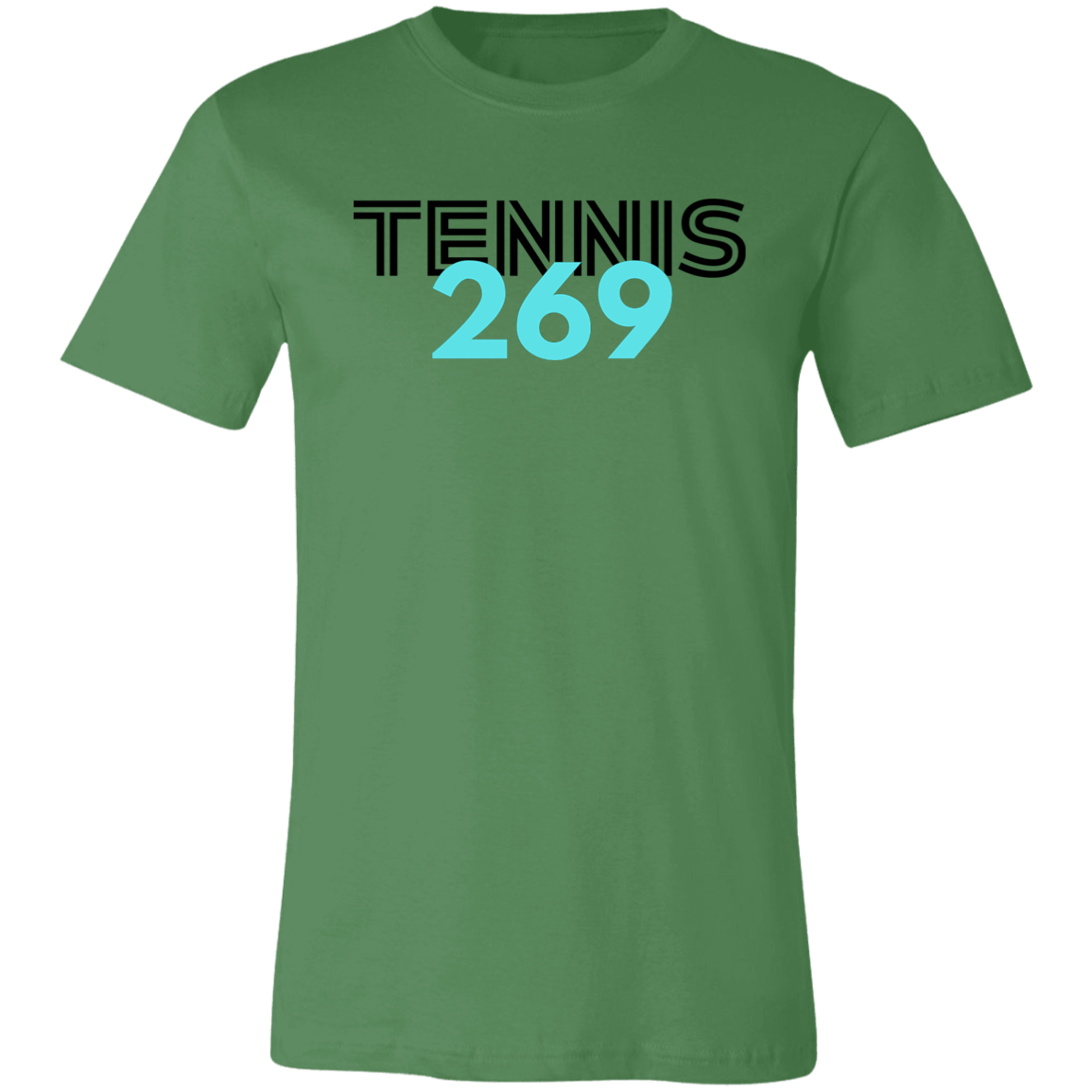 Tennis 269 Unisex Jersey Tee (USTA Western Michigan logo on back)