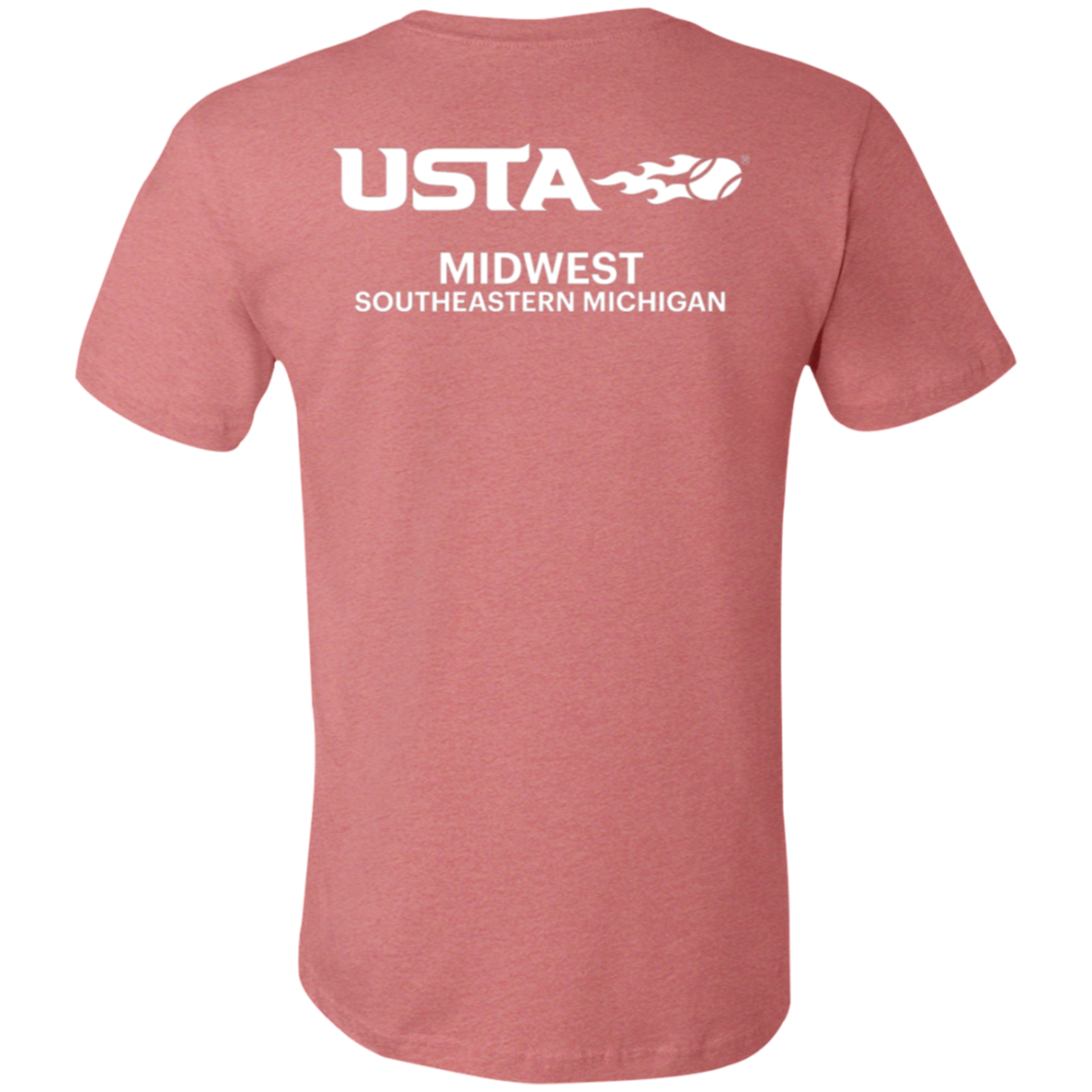 USTA/League Captain Double Logo Unisex Jersey Tee