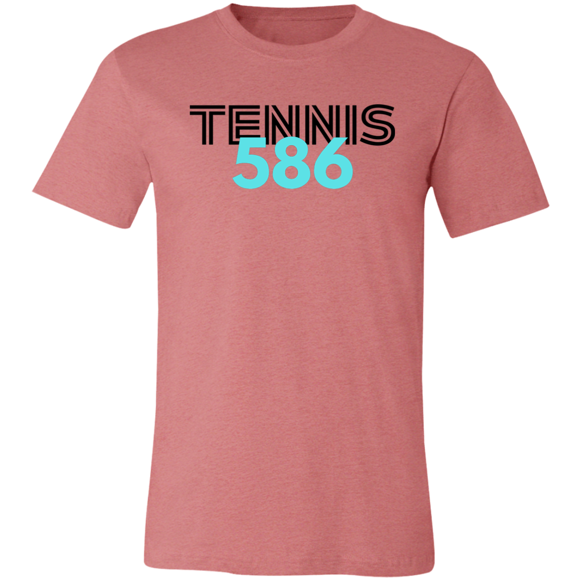Tennis 586/USTA Double Logo Unisex Jersey Tee