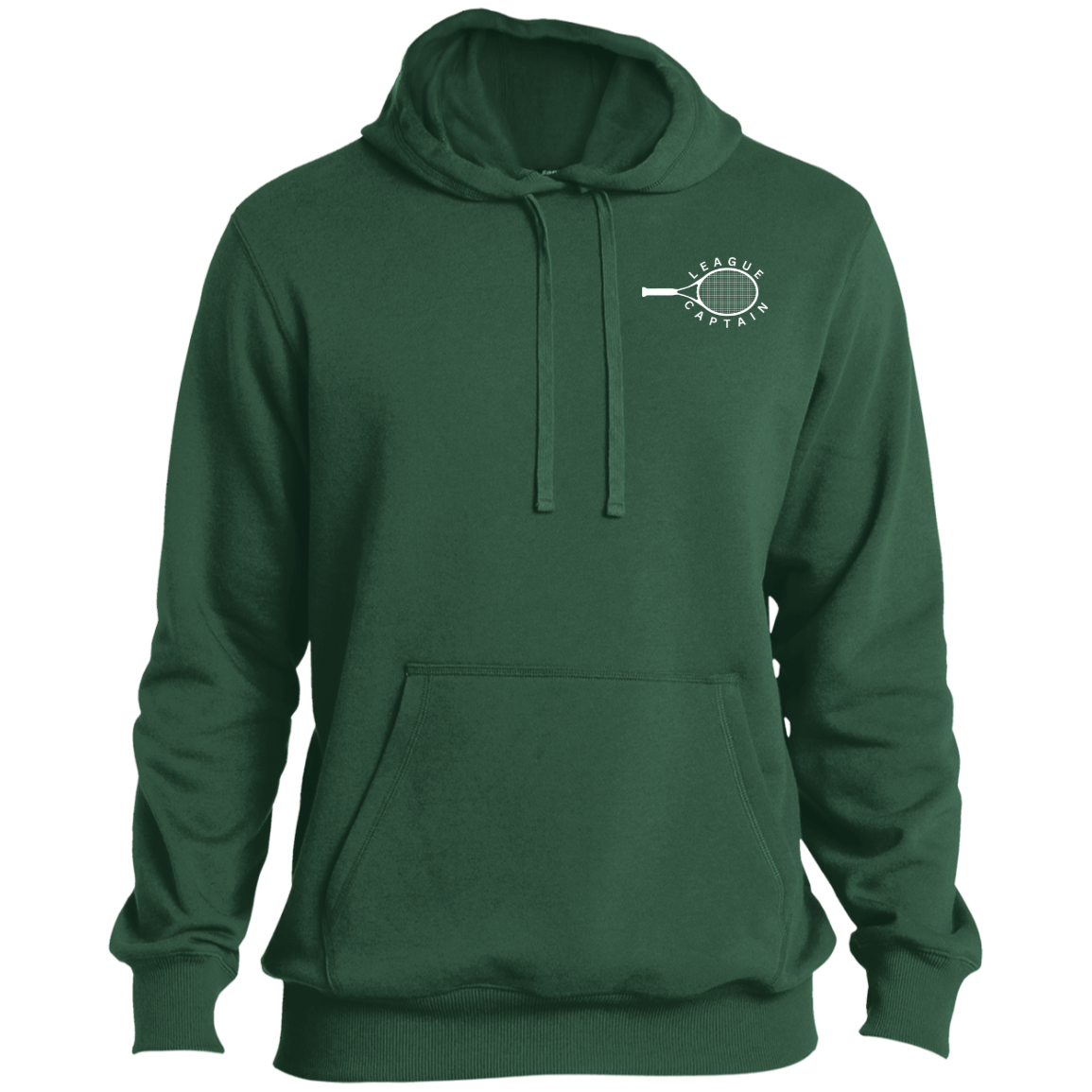 League Captain/SEMTA Tennis Ball Double Logo Men's Hoodie